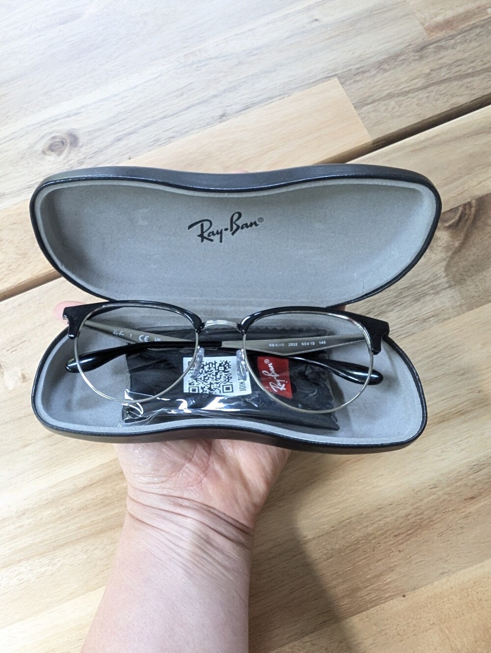 Ray-Ban RX6396 frame glasses silver - Picture 5 of 5